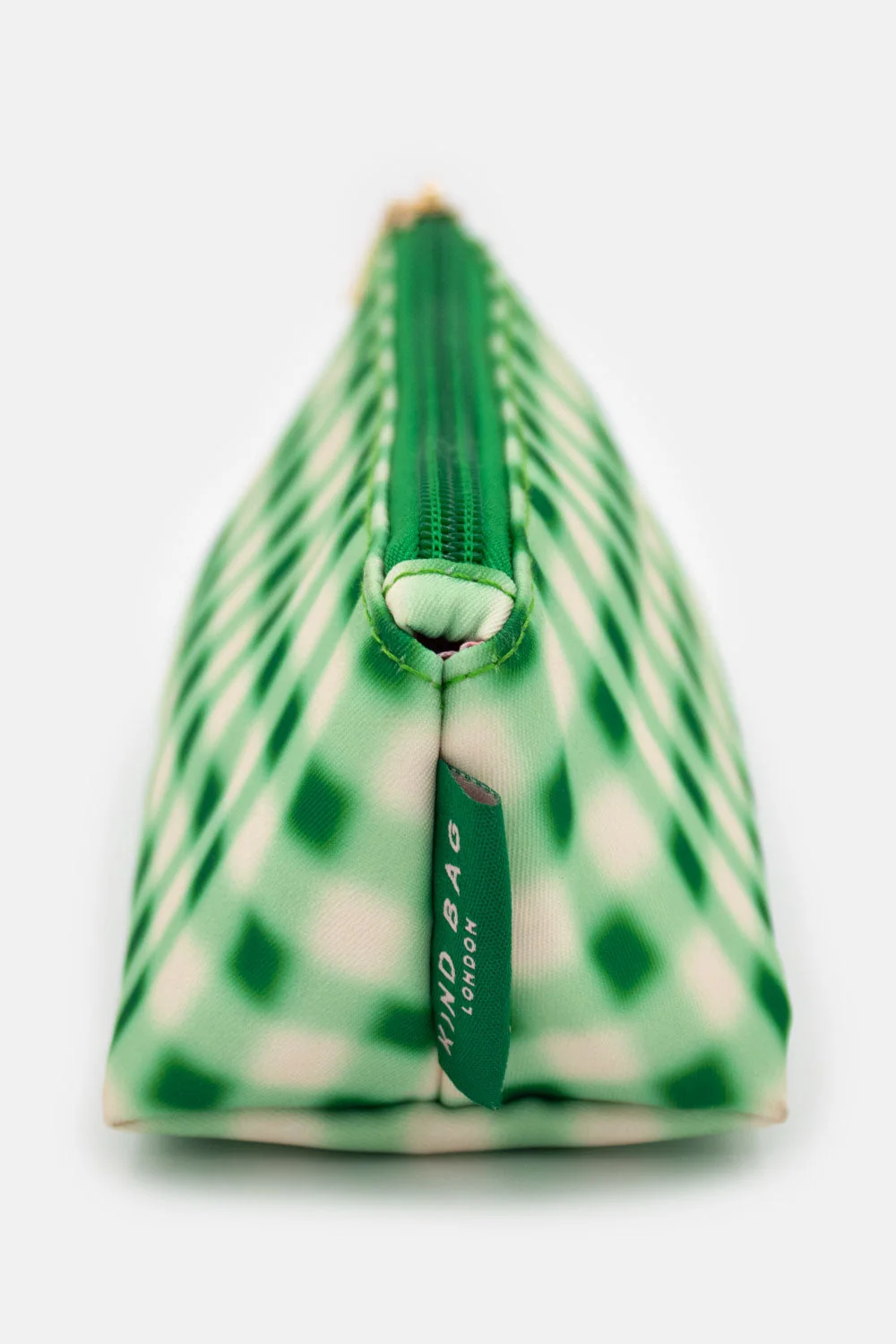 Kids' Bag Essentials Case, Blurred Plaid, Detail Shot 8 | One Horizon