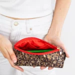 Kids' Bag Essentials Case Leopard, Detail View 7 | One Horizon