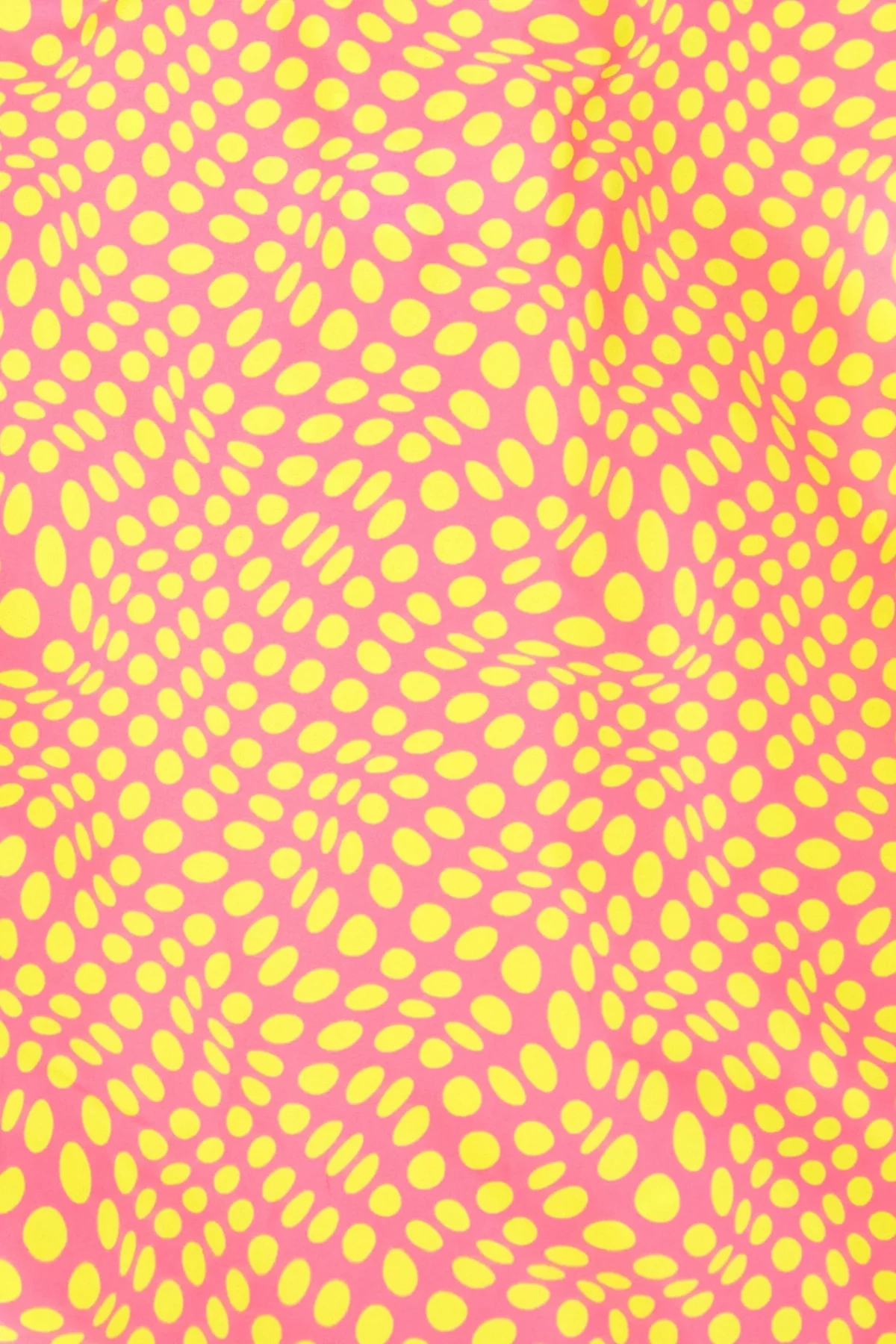 Kids' Bag Essentials Case, Twisted Polka, Pink & Yellow, Detail View 3 | One Horizon