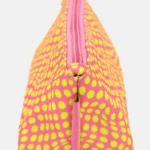 Kids' Bag Essentials Case, Twisted Polka, Pink & Yellow, Detail View 8 | One Horizon