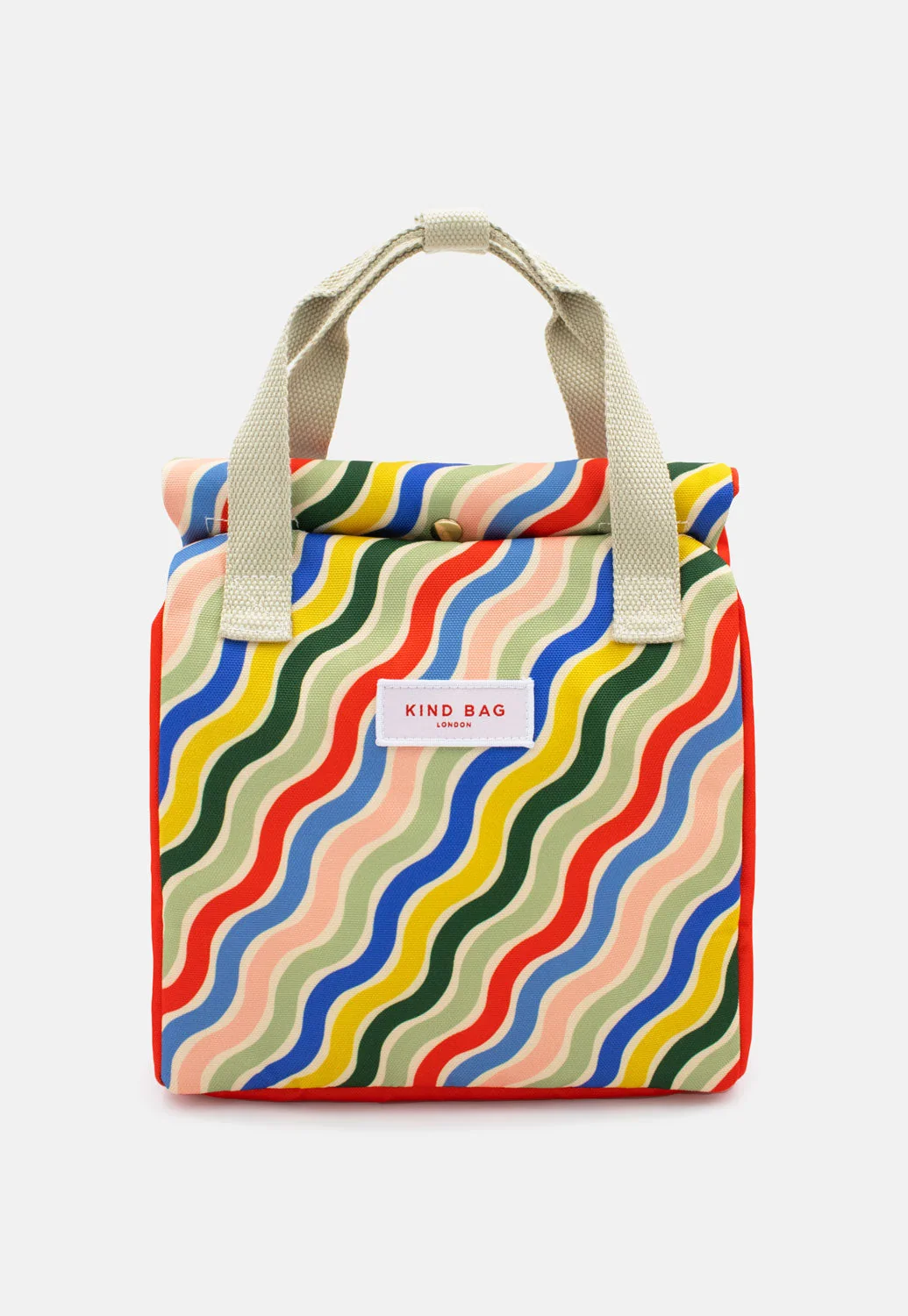 Lunch bag Rainbow Waves