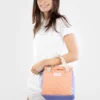 Kind Bag Lunch Bag Twisted Polka Pink & Yellow, Detailansicht 6 | One Horizon