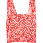 Kind Bag Medium Bag Abstract Flowers Red, Detail View 12 | One Horizon