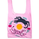Children's Bag, Medium Bag, AH Leaping Cats, Detail View 6 | One Horizon