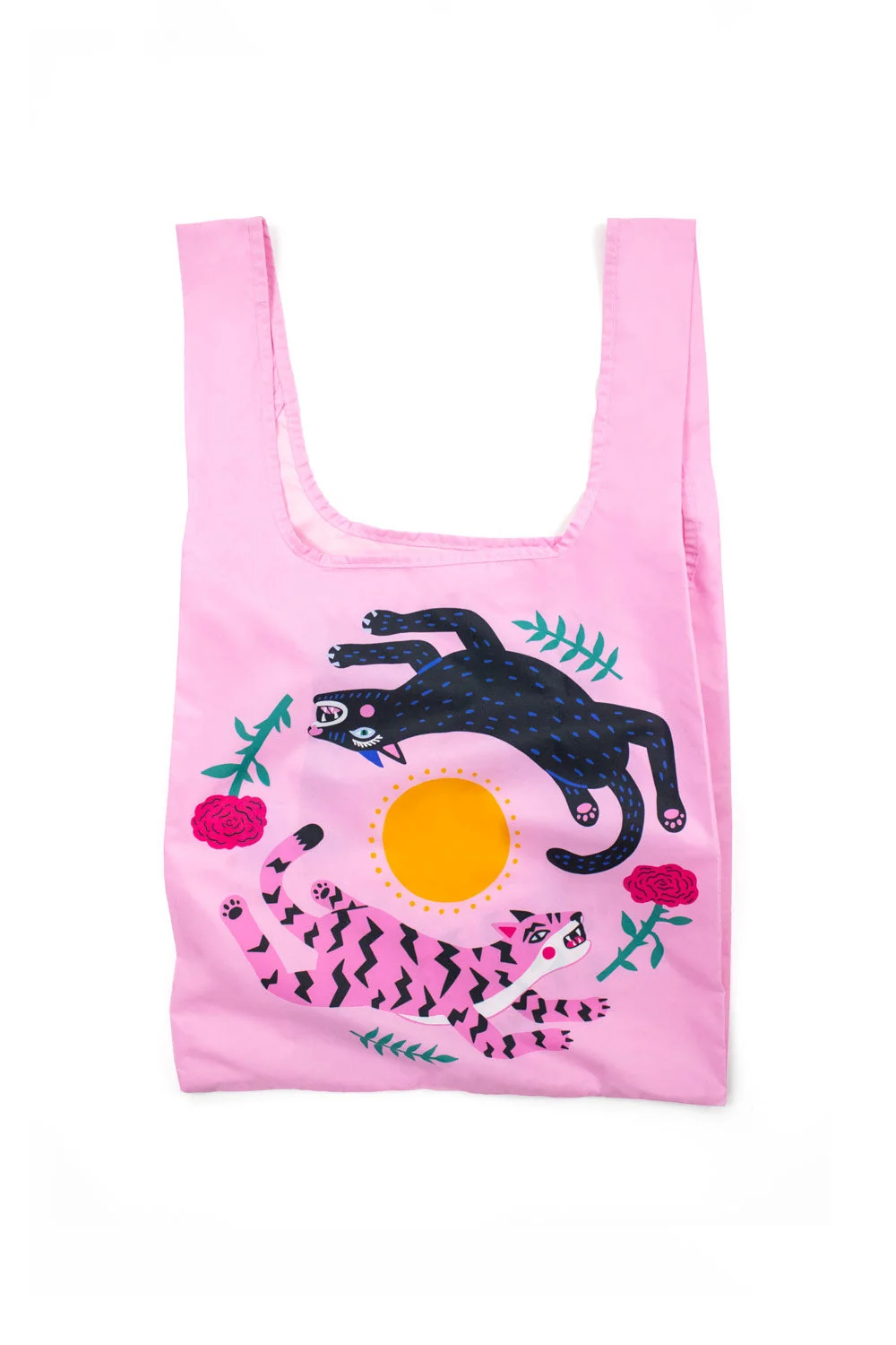 Children's Bag, Medium Bag, AH Leaping Cats, Detail View 6 | One Horizon