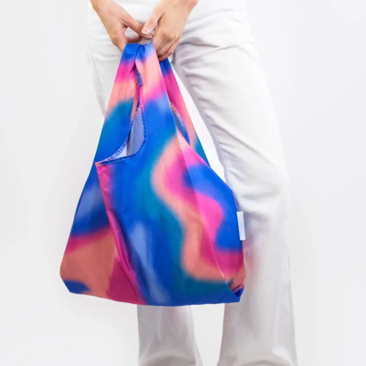 Kind Bag Medium Bag Aurora Blue & Pink, Detail View 2 | One Horizon