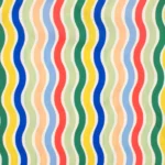Kind Bag Medium Bag Rainbow Waves, Detail View 3 | One Horizon