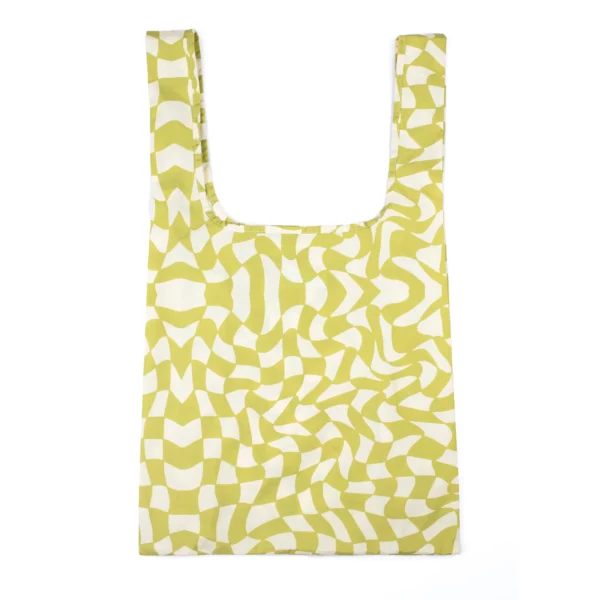 Sac de taille moyenne - Wavy Check