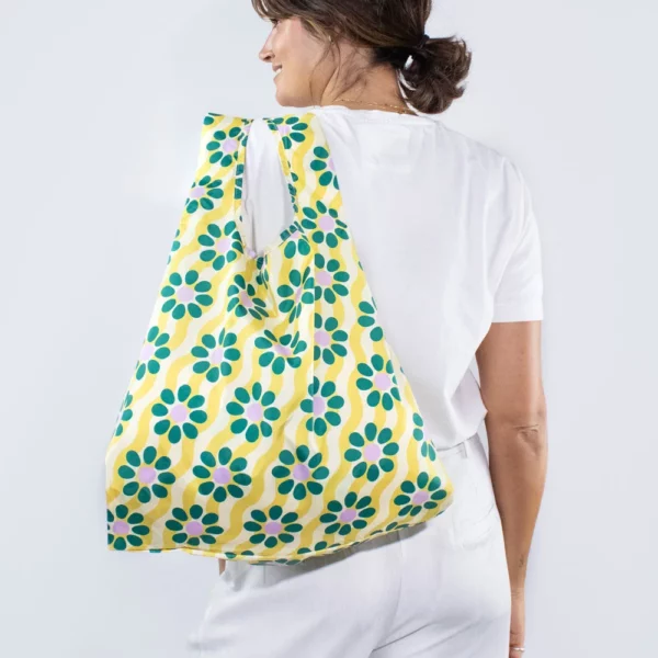 Medium Bag - Wavy Daisy