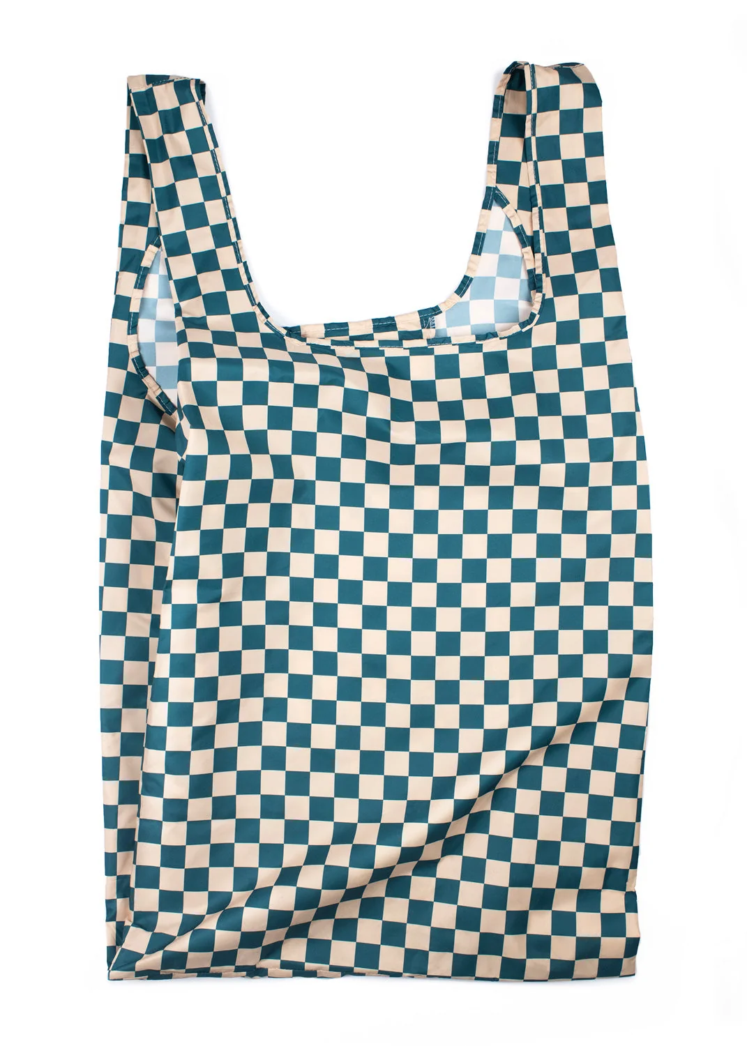 Kind Bag XL Bag Checkerb. Teal & Beige, Detailansicht 8 | One Horizon