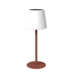 Lampe de table Kreafunk Arc, couleur terre cuite | One Horizon