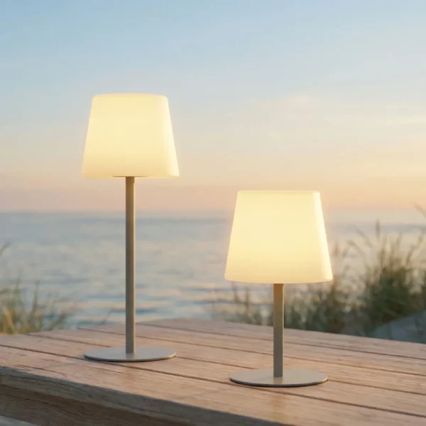 Arc table lamp