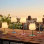Lampe de table Kreafunk Arc, couleur terracotta, vue détaillée 3 | One Horizon