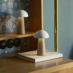 Lampe de table Kreafunk « Bello » couleur ivoire et sable, vue détaillée n° 5 | One Horizon