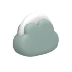 Kreafunk Cloudy Dusty Green, vue détaillée 5 | One Horizon