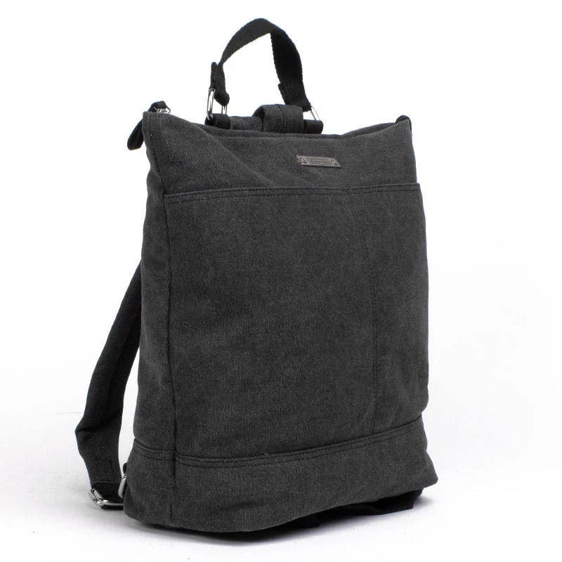 Margelisch Canvas Rucksack Amini 1 Charcoal, Detailansicht 3 | One Horizon