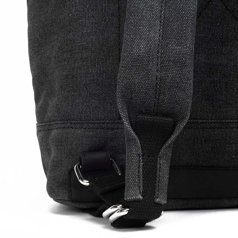 Margelisch Canvas Rucksack Amini 1 Charcoal, Detailansicht 7 | One Horizon