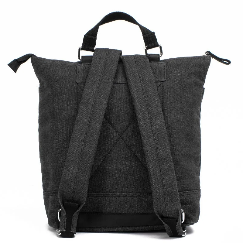 Margelisch Canvas Rucksack Amini 1 Charcoal, Detailansicht 8 | One Horizon