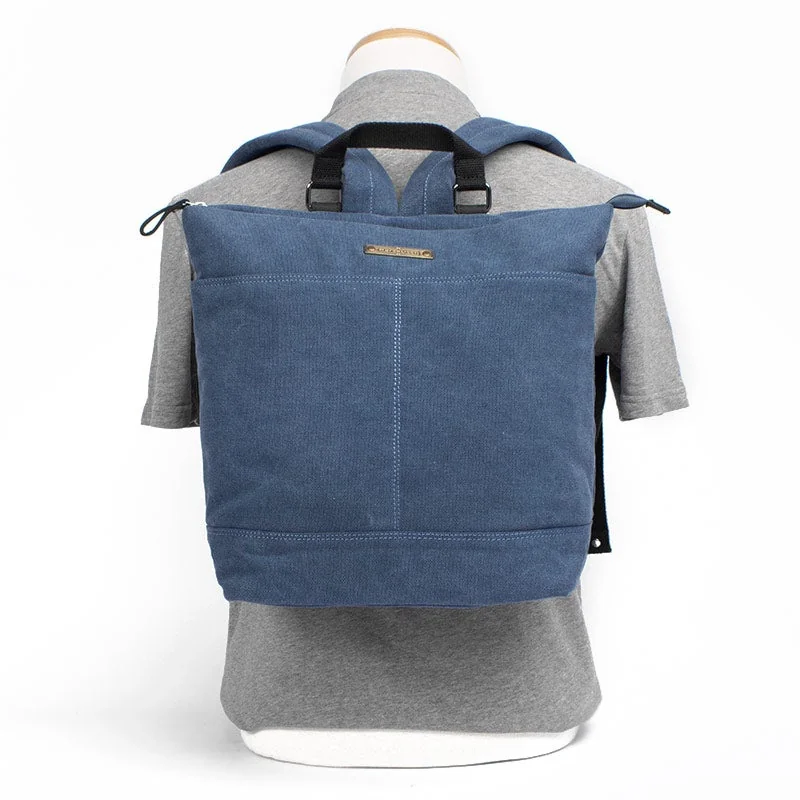Margelisch Canvas Rucksack Amini 1 Denim, Detailansicht 2 | One Horizon