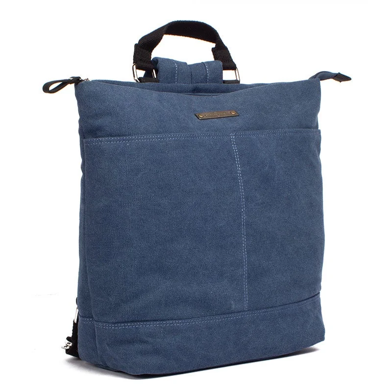 Margelisch Canvas Rucksack Amini 1 Denim, Detailansicht 3 | One Horizon