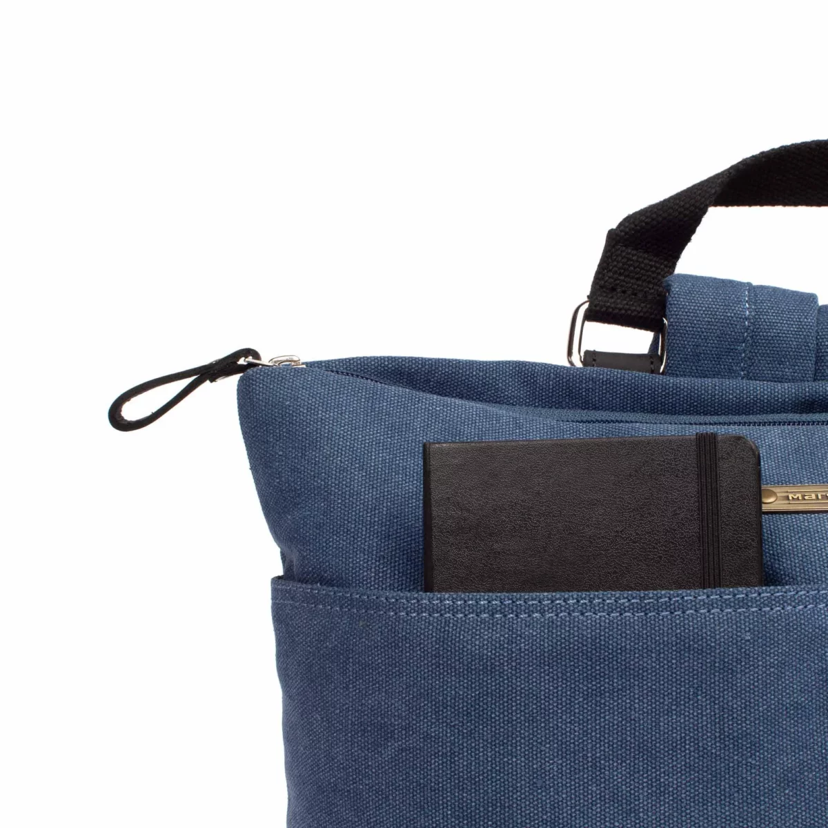 Margelisch Canvas Rucksack Amini 1 Denim, Detailansicht 5 | One Horizon