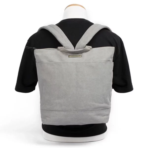 Margelisch Canvas Rucksack Amini 1 Grey, Detailansicht 2 | One Horizon