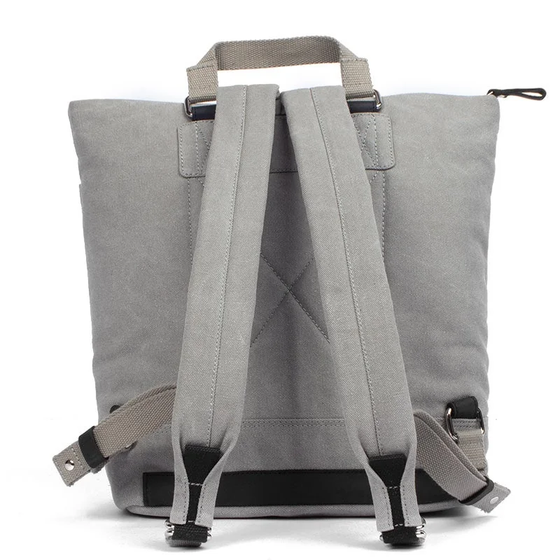 Margelisch Canvas Rucksack Amini 1 Grey, Detailansicht 5 | One Horizon