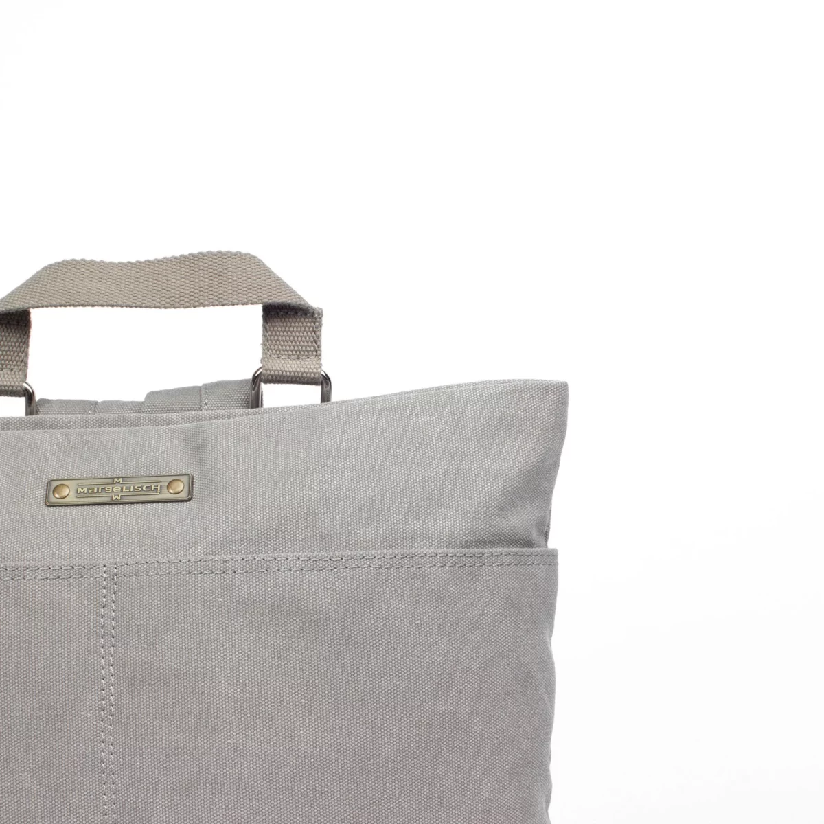Margelisch Canvas Rucksack Amini 1 Grey, Detailansicht 6 | One Horizon