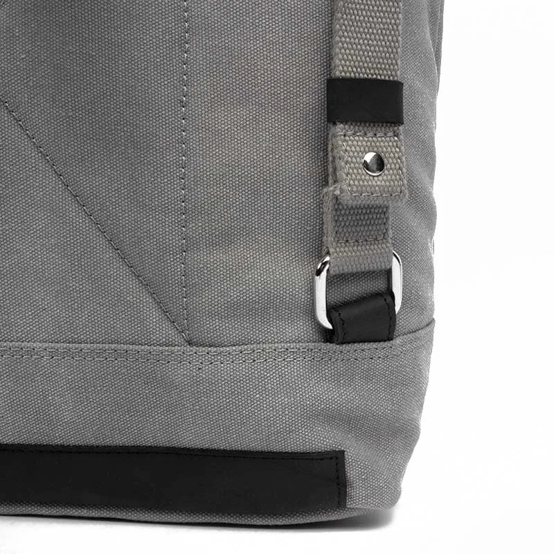 Margelisch Canvas Rucksack Amini 1 Grey, Detailansicht 8 | One Horizon