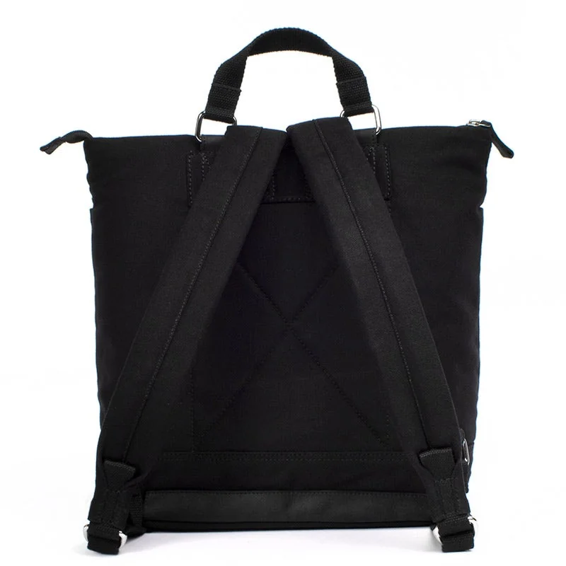 Margelisch Canvas Rucksack Amini 1 Schwarz, Detailansicht 7 | One Horizon