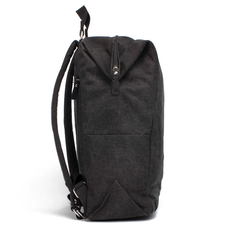 Sac à dos Margelisch Canvas Evon 1 Charcoal, vue détaillée 3 | One Horizon