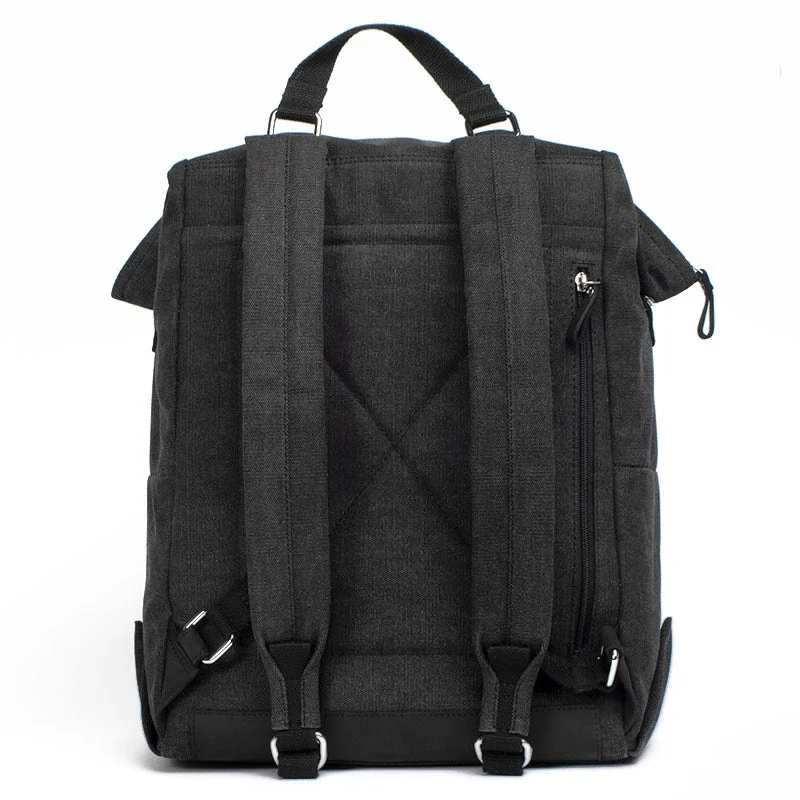 Sac à dos Margelisch Canvas Evon 1 Charcoal, vue détaillée n° 8 | One Horizon