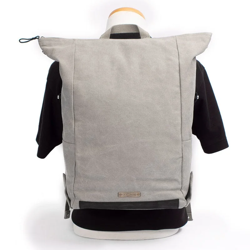 Sac à dos Margelisch Canvas Evon 1 Gris, vue détaillée 2 | One Horizon