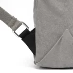 Sac à dos Margelisch Evon 1 en toile, gris, vue détaillée 7 | One Horizon
