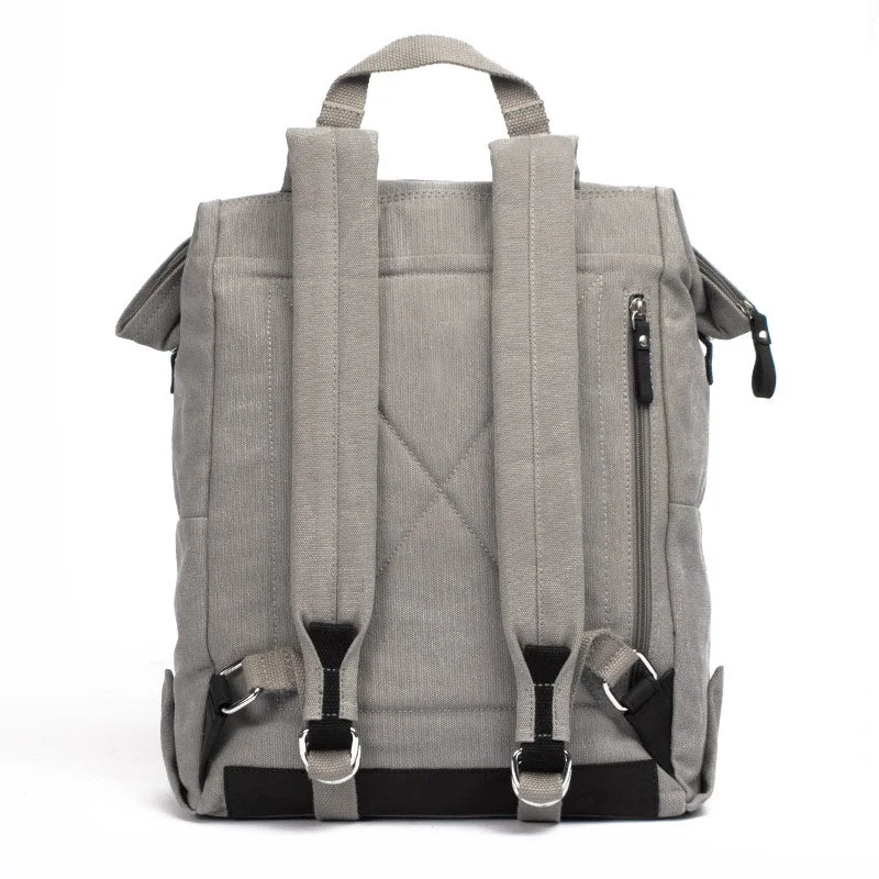 Sac à dos Margelisch en toile Evon 1 Gris, vue détaillée 8 | One Horizon
