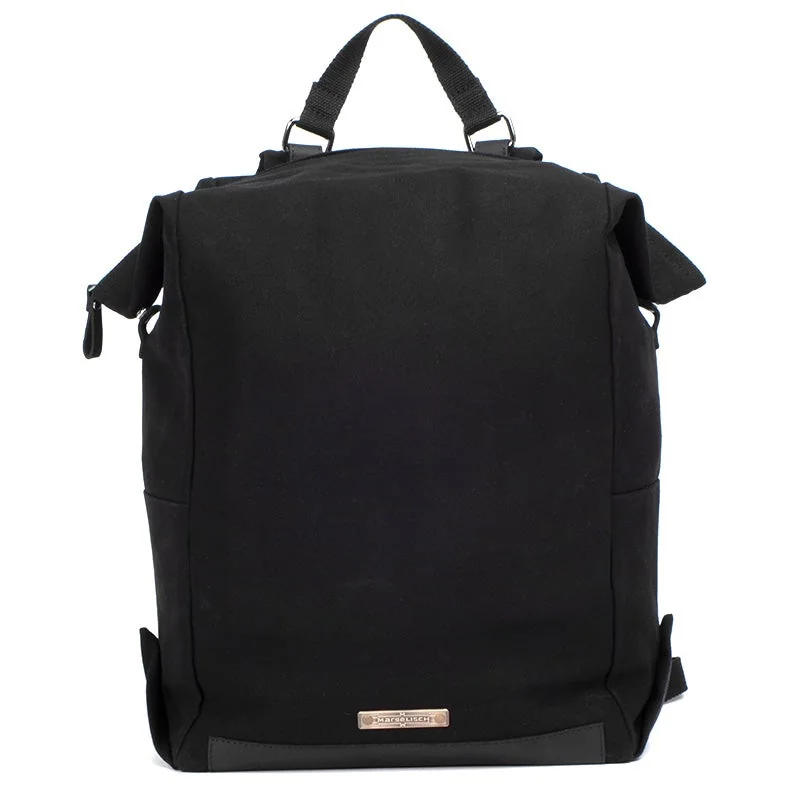 Margelisch Canvas Rucksack Evon 1 Schwarz | One Horizon