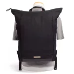Sac à dos Margelisch Canvas Evon 1 noir, vue détaillée 2 | One Horizon