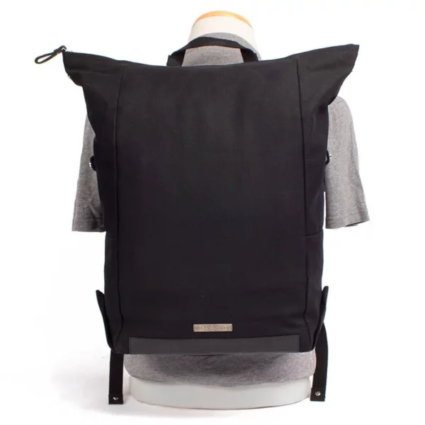 Margelisch Canvas Rucksack Evon 1 Schwarz, Detailansicht 2 | One Horizon