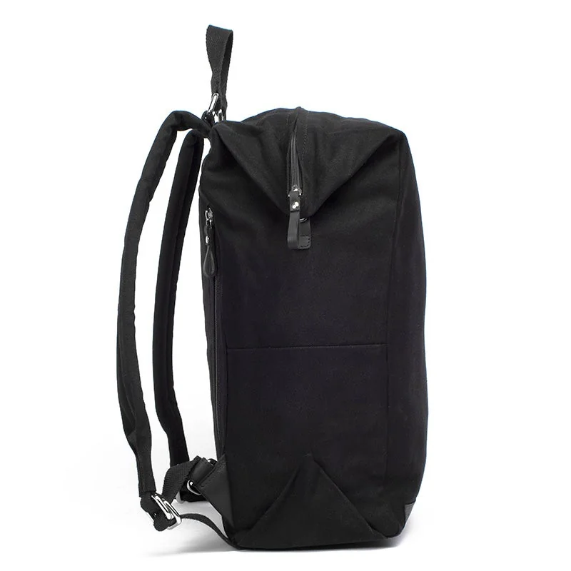 Sac à dos Margelisch Canvas Evon 1 Noir, vue détaillée 3 | One Horizon