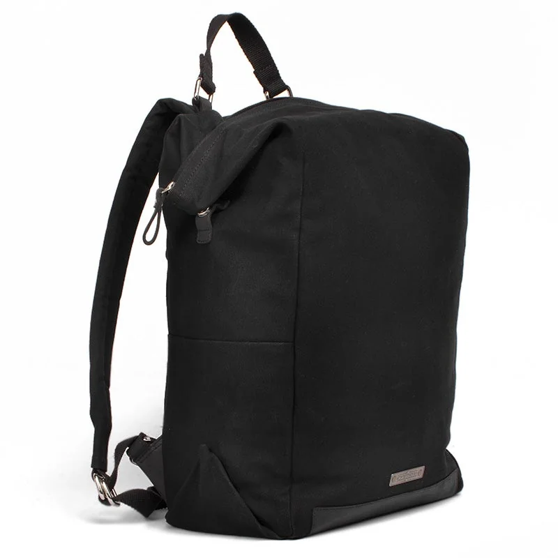 Sac à dos Margelisch Canvas Evon 1 Noir, vue détaillée 4 | One Horizon