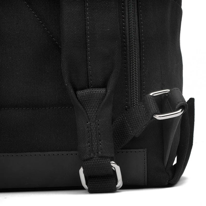 Sac à dos Margelisch Canvas Evon 1 Noir, vue détaillée 5 | One Horizon