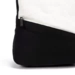 Margelisch Canvas Backpack Minu 1 Black-White, Detail View 6 | One Horizon