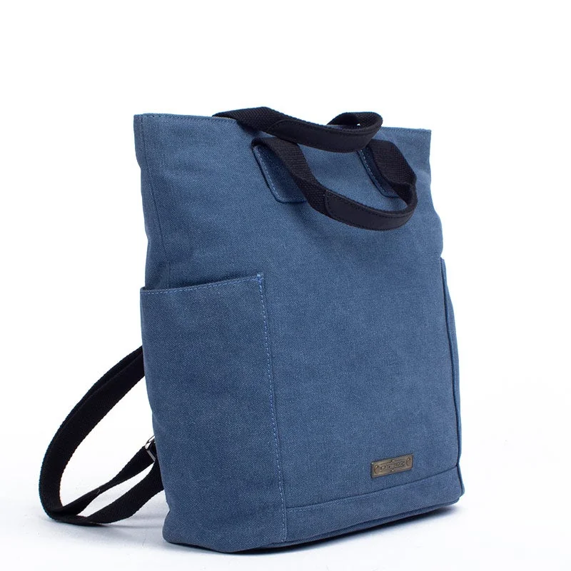 Margelisch Canvas Rucksack Tacha 1 Denim, Detailansicht 2 | One Horizon