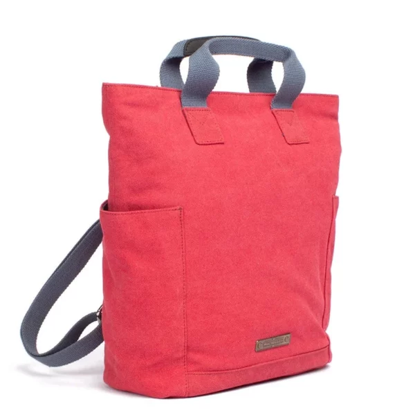 Margelisch Canvas Rucksack Tacha 1 Rot, Detailansicht 2 | One Horizon