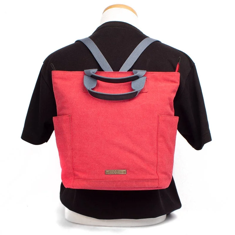 Margelisch Canvas Rucksack Tacha 1 Rot, Detailansicht 4 | One Horizon
