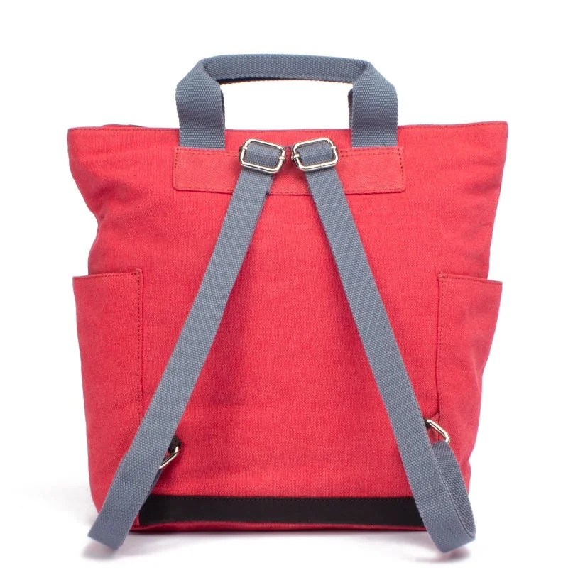 Margelisch Canvas Rucksack Tacha 1 Rot, Detailansicht 5 | One Horizon