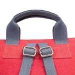 Margelisch Canvas Rucksack Tacha 1 Rot, Detailansicht 8 | One Horizon