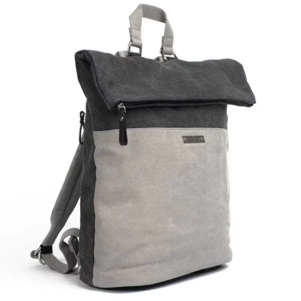 Canvas Rucksack Ulom 4 - Charcoal-Grey