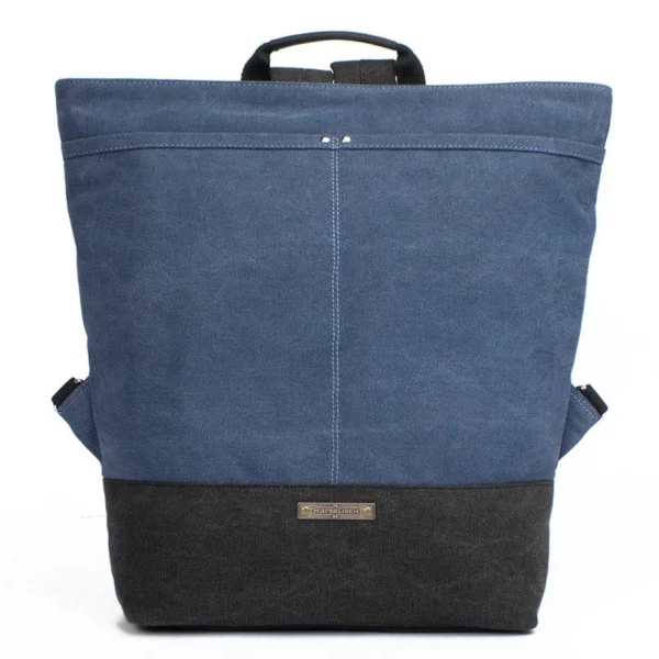 Canvas Rucksack Yoko 1 - Denim-Charcoal