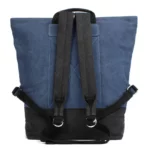 Margelisch Canvas Rucksack Yoko 1 Denim-Charcoal, Detailansicht 5 | One Horizon